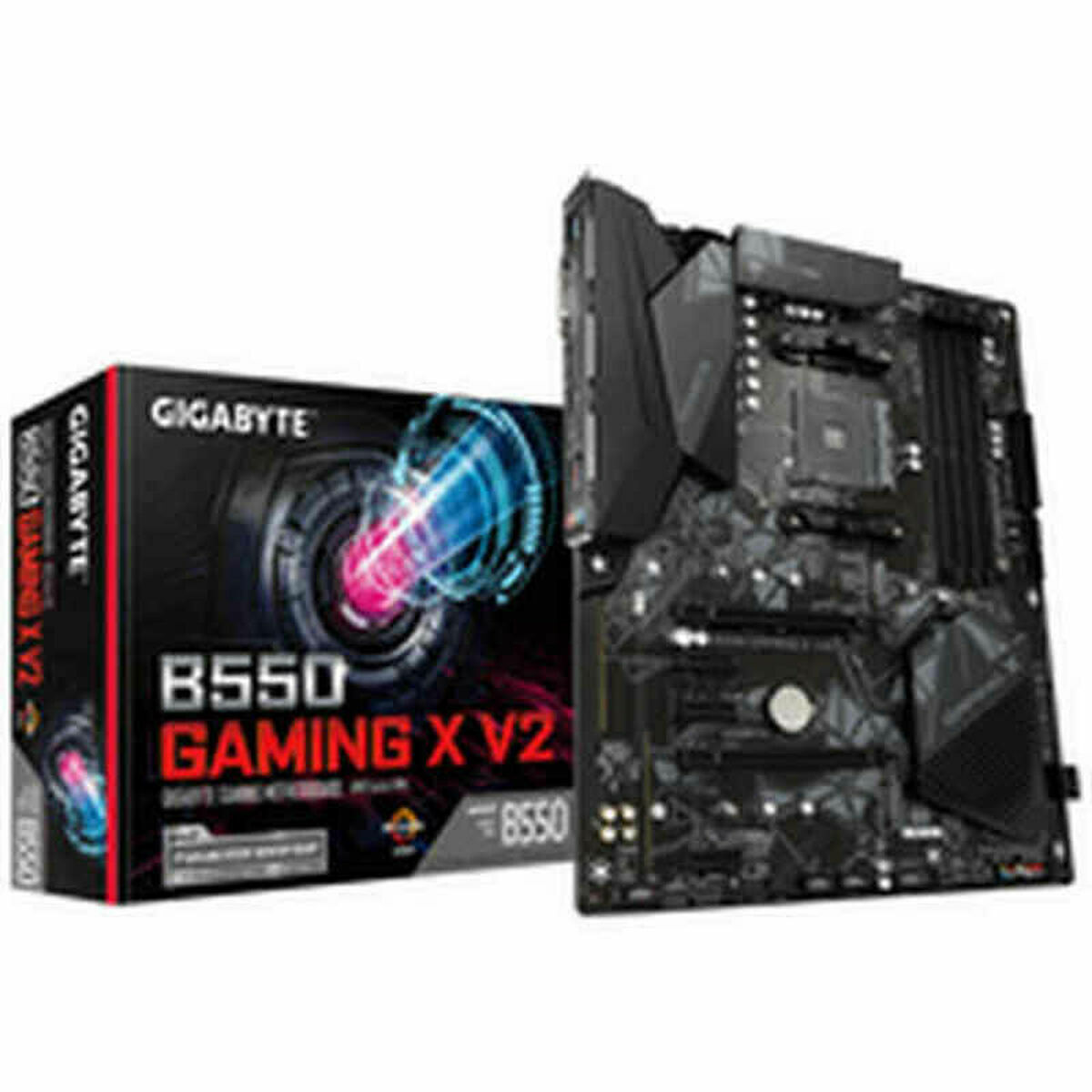 Moderkort Gigabyte B550 GAMING X V2 ATX AM4     AMD B550 AMD AMD AM4