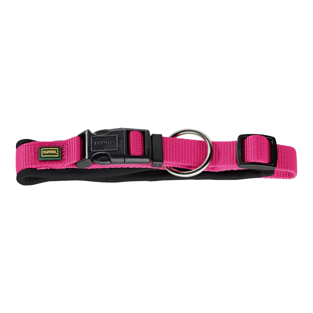 Hundhalsband Hunter Neopren Vario Fuchsia (30-35 cm) - 3