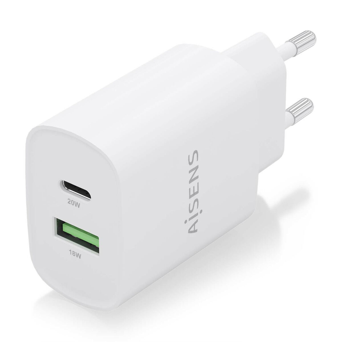 Väggladdare Aisens A110-0754 Vit 20 W (1 antal) - 2