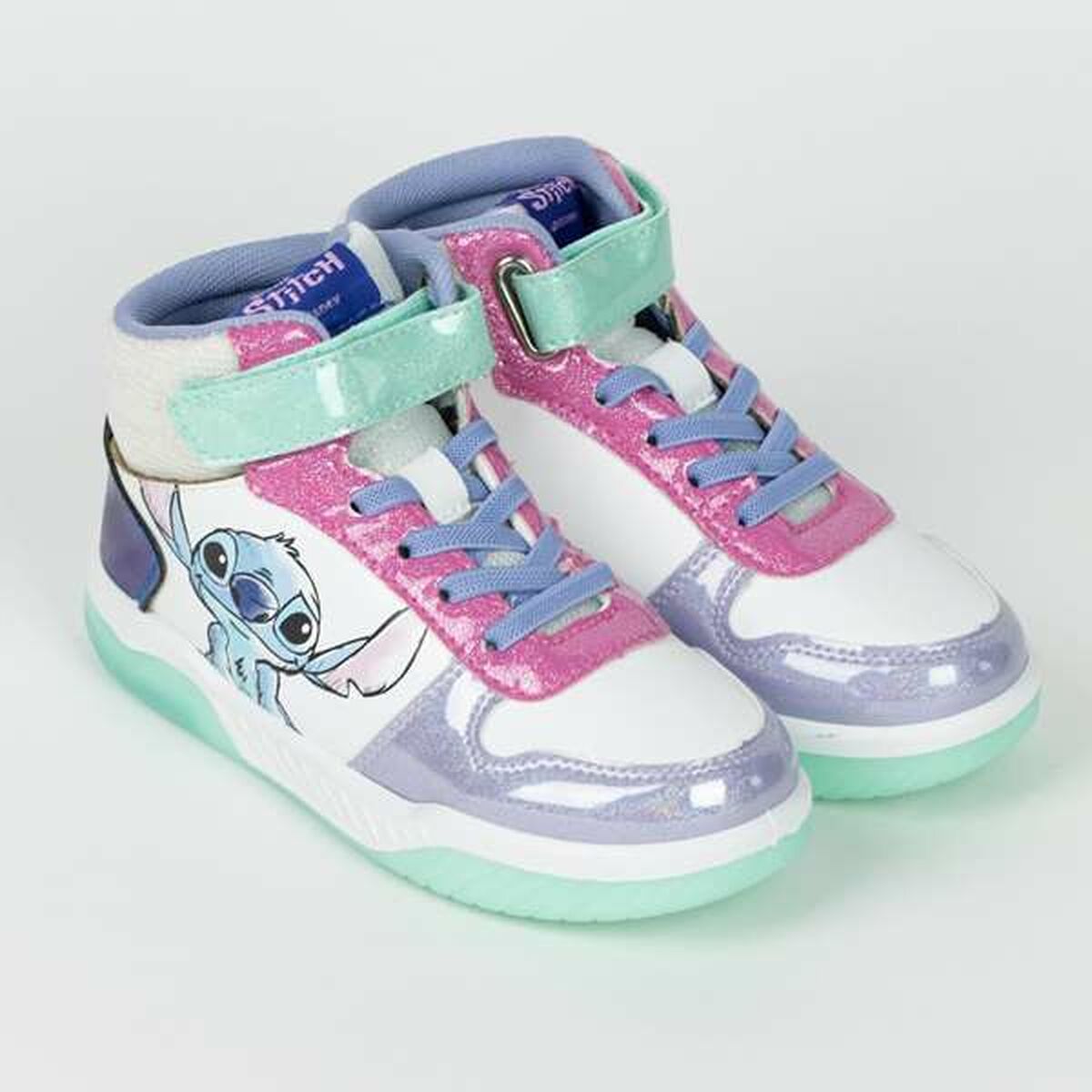 Sportskor med LED Stitch Vit - 4