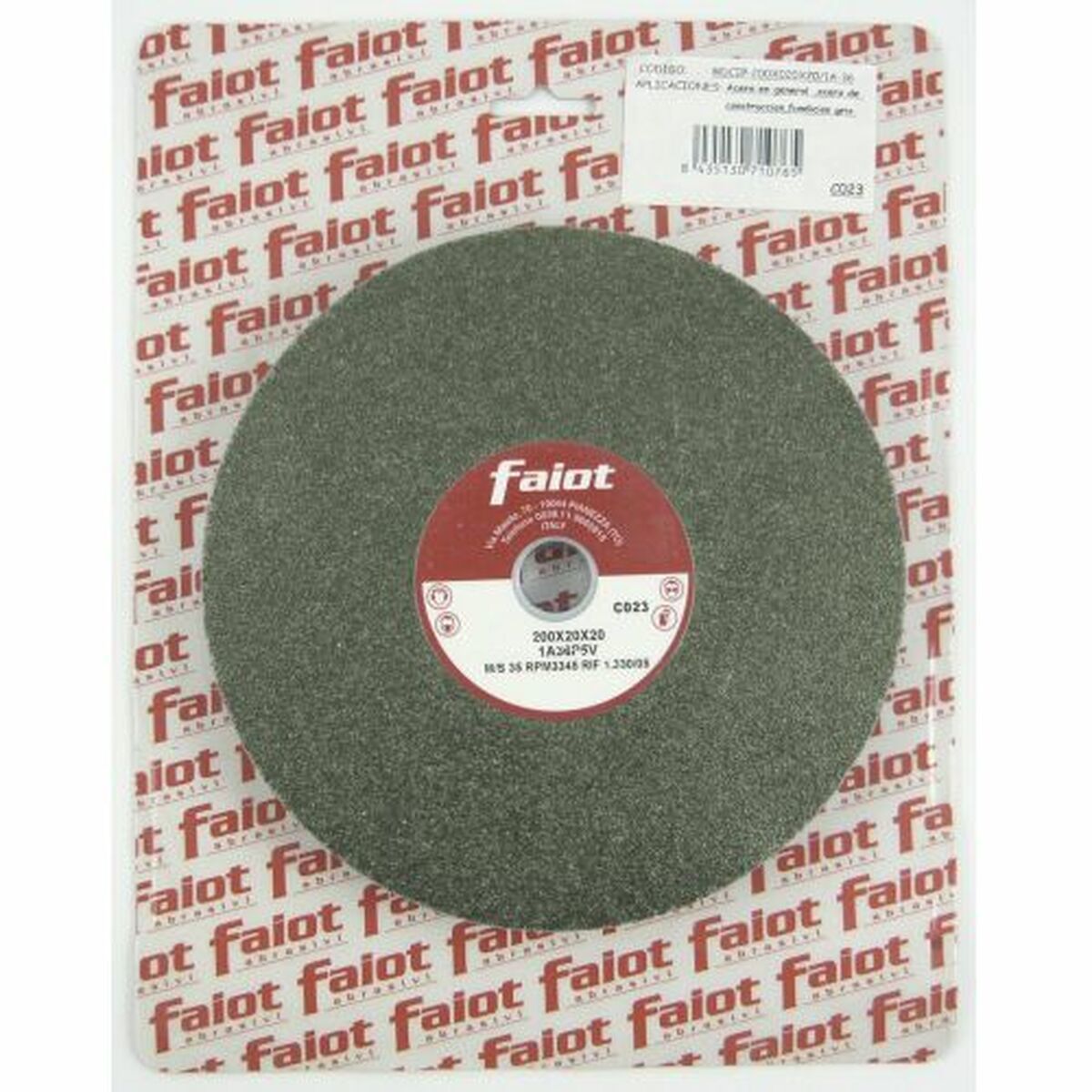 Sliprondell FAIOT 8C-80 200 mm Grön