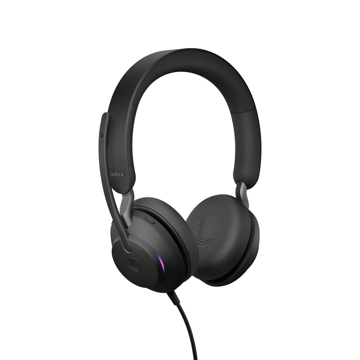Hörlurar med Mikrofon Jabra Evolve2 40 SE Svart - 3