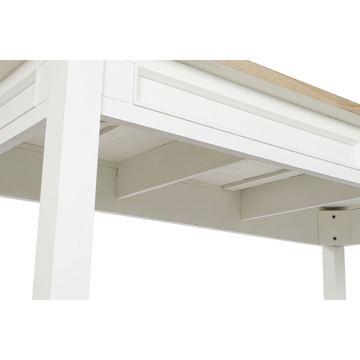 Matsalsbord DKD Home Decor Brun Beige Paulowniaträ 160 x 80 x 79 cm - 6