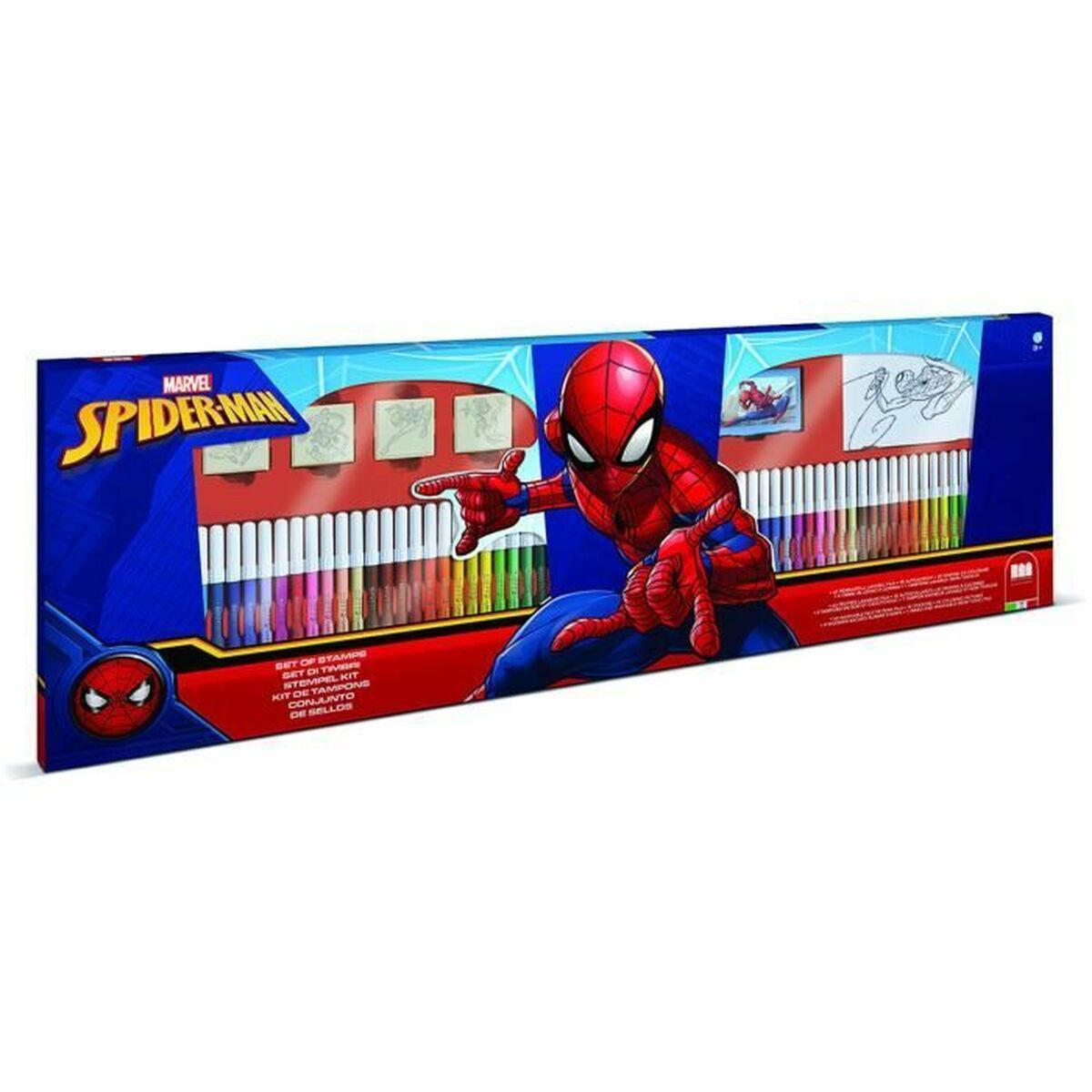 Frimärken Multiprint Spiderman