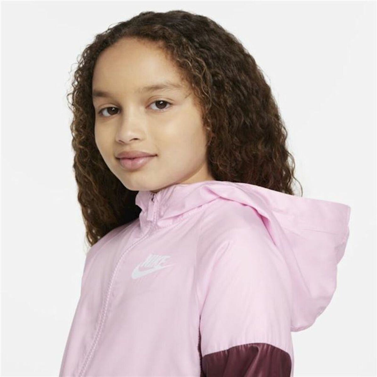 Sportjacka, Barn Nike Sportswear Windrunner Rosa - 8