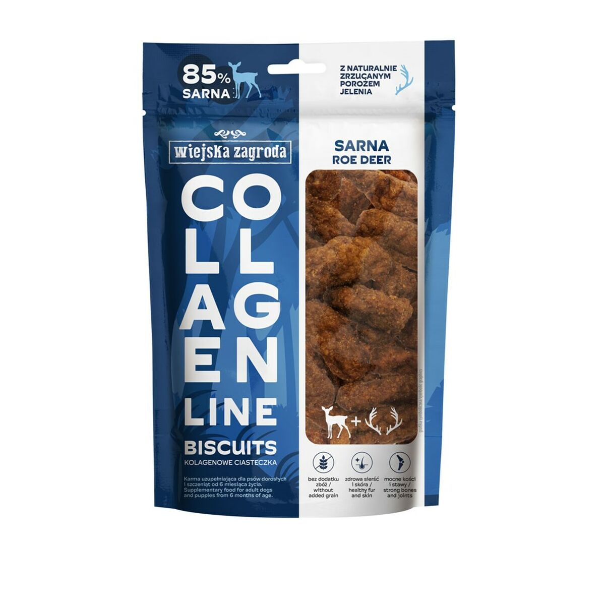 Hundgodis WIEJSKA ZAGRODA Collagen Line 90 g