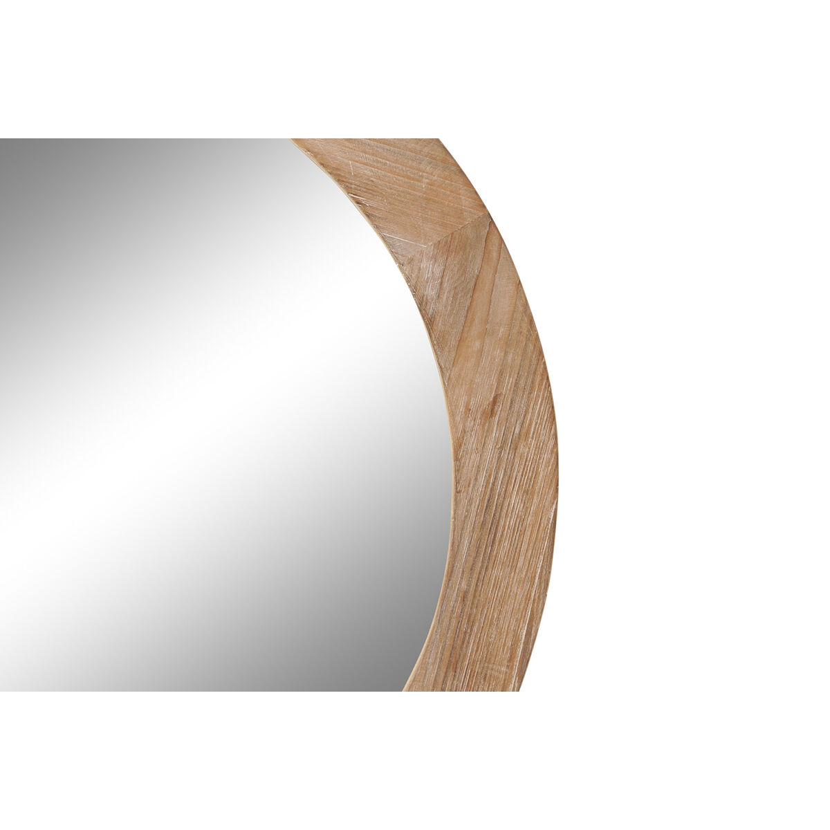 Väggspegel DKD Home Decor Brun Naturell Alpino 66 x 5 x 66 cm - 2
