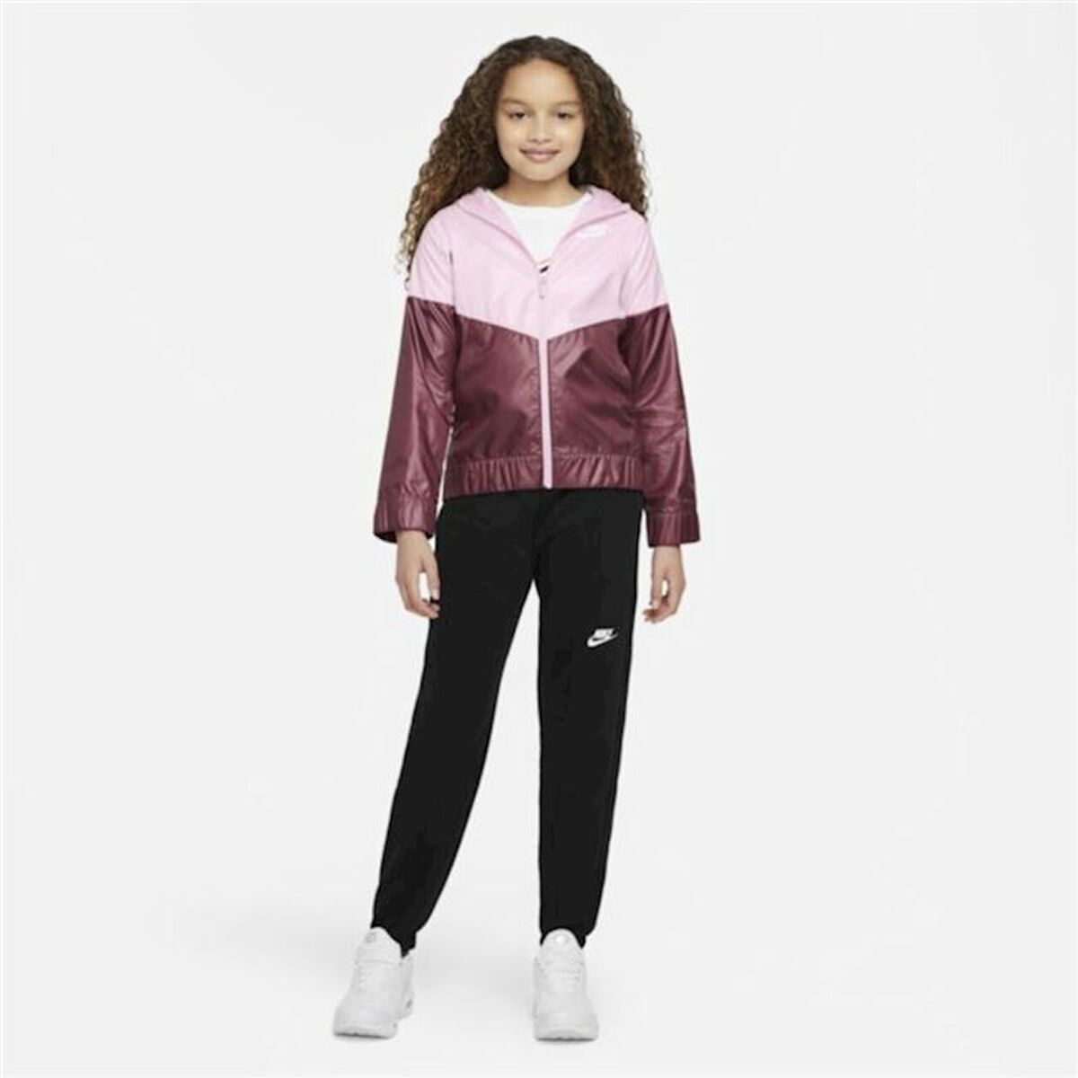 Sportjacka, Barn Nike Sportswear Windrunner Rosa - 2
