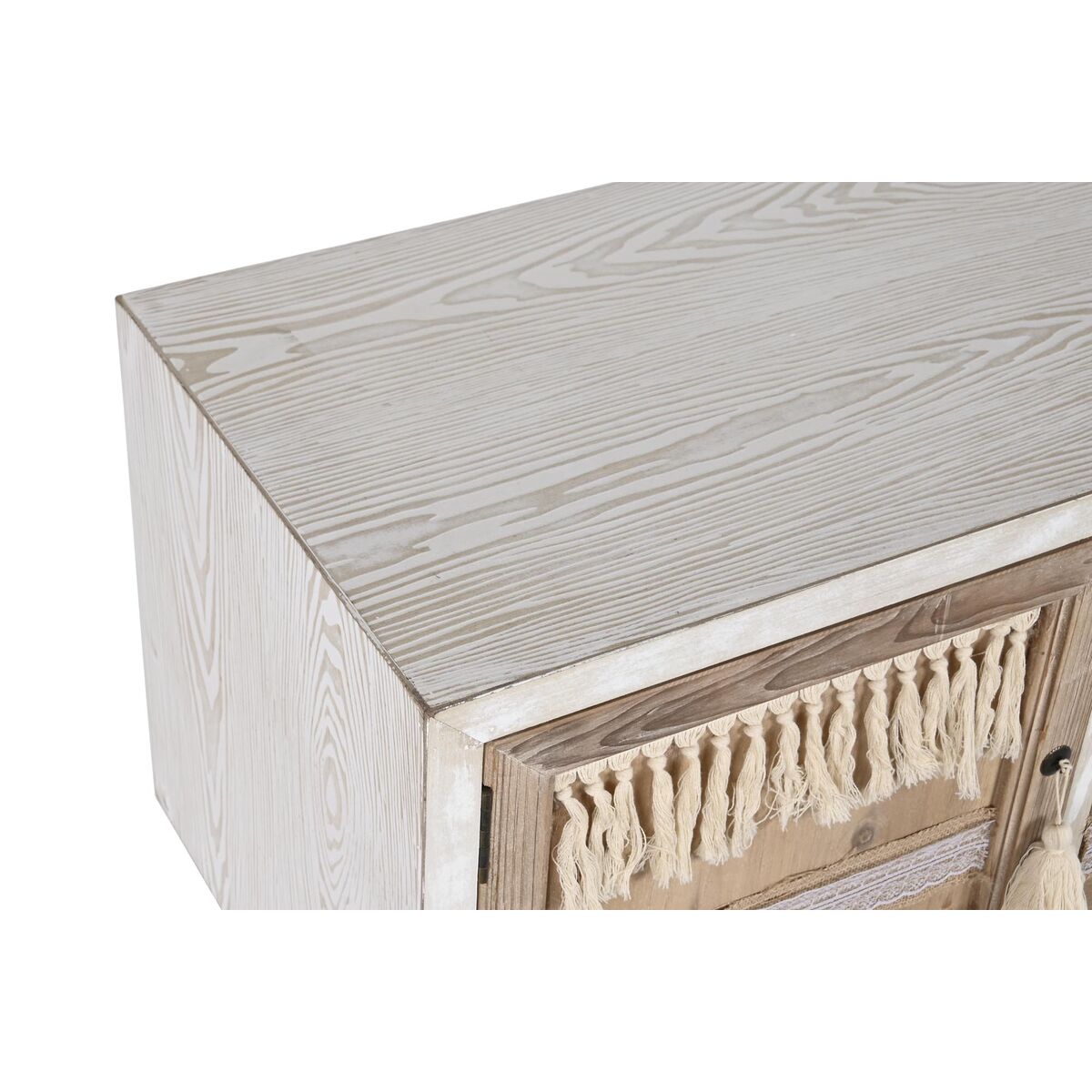 TV-möbler DKD Home Decor Naturell 150 x 40 x 60 cm Gran Vit - 12