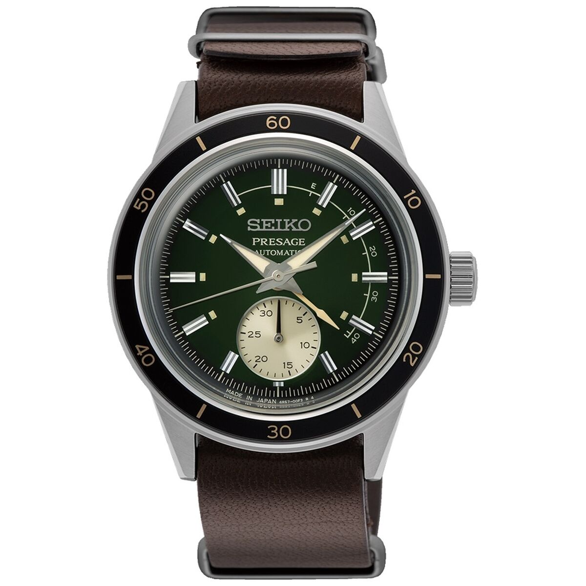 Herrklocka Seiko AUTOMATIC (Ø 41 mm) - 3