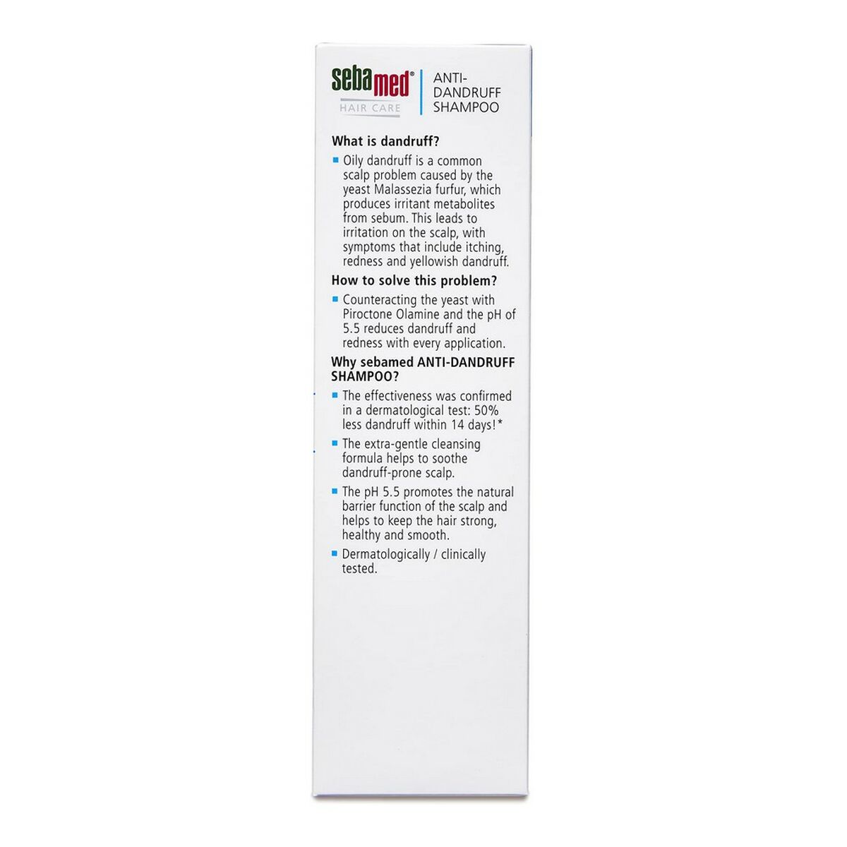 Anti-mjäll schampo Sebamed Cuidado Capilar 200 ml - 5