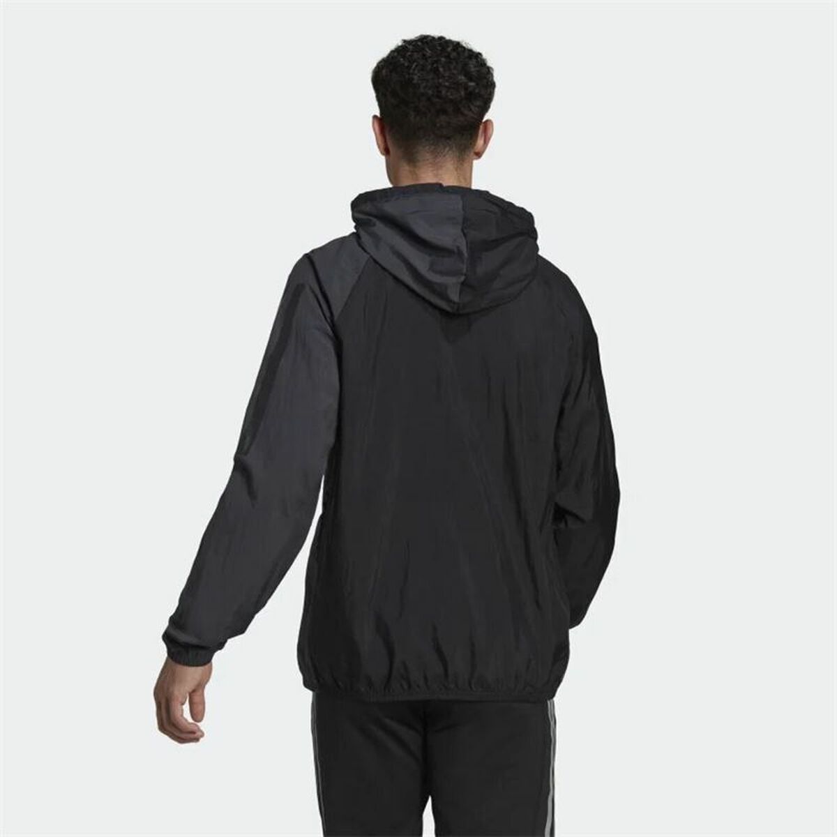 Träningsjacka Herr Adidas Colorblock Svart - 4
