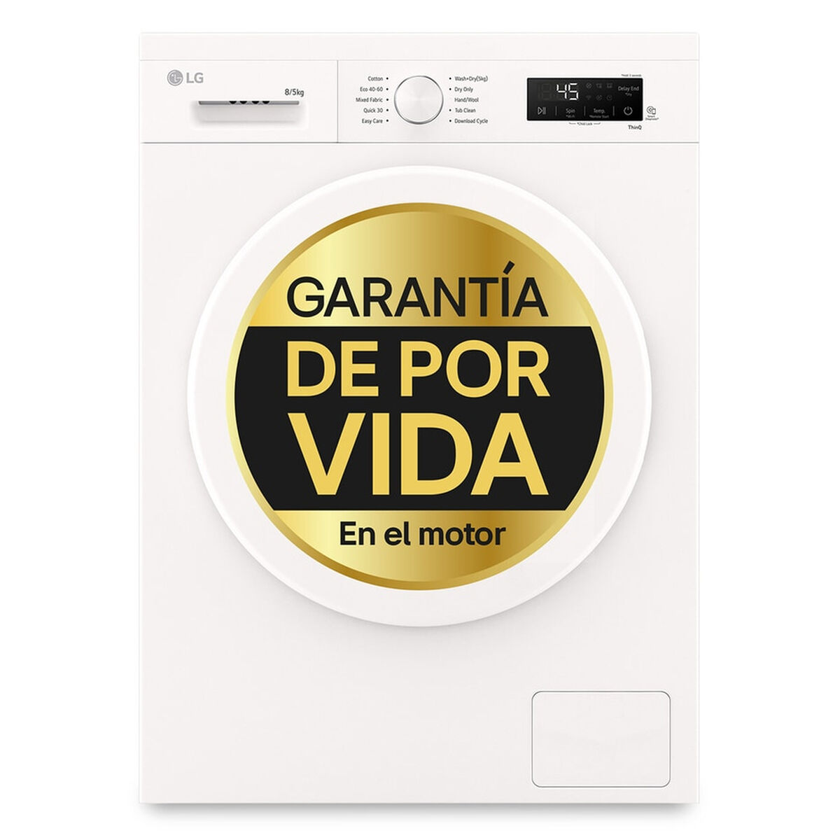 Washer - Dryer LG W4X1085NWH