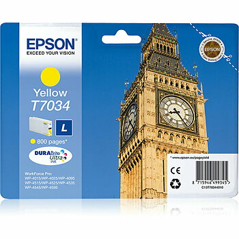 Original Bläckpatron Epson C13T70344010 Gul