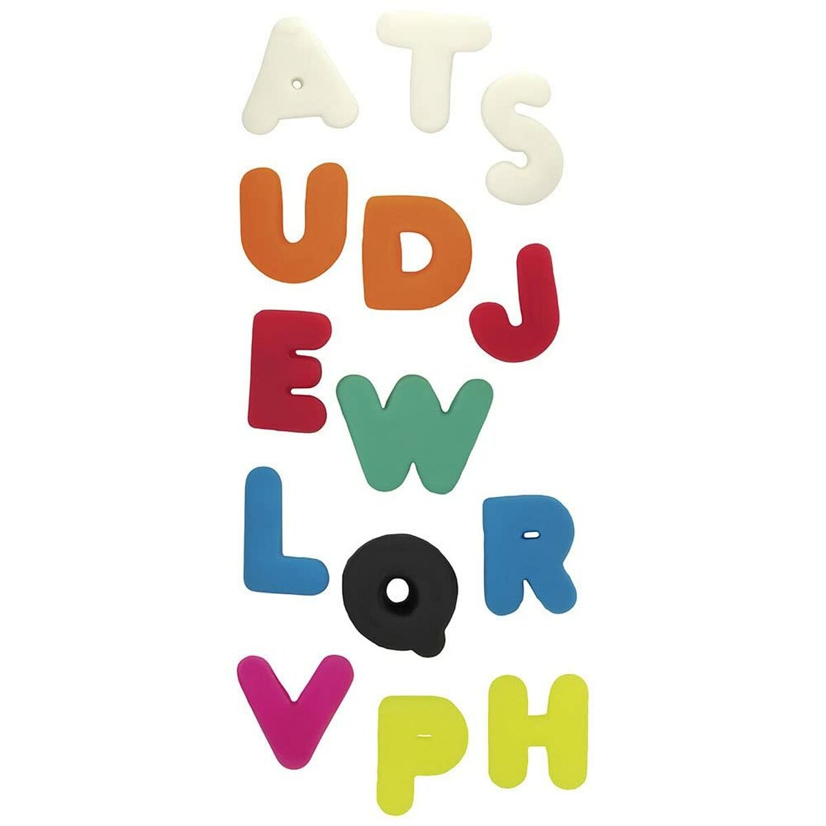 Kreativ lek med modellera Milan Many Letters Alfabet 37 Delar - 2