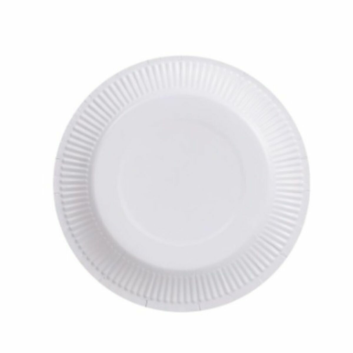 Tallriksset Algon Engångsanvändning Vit Papp 18 cm (10 antal) - 2