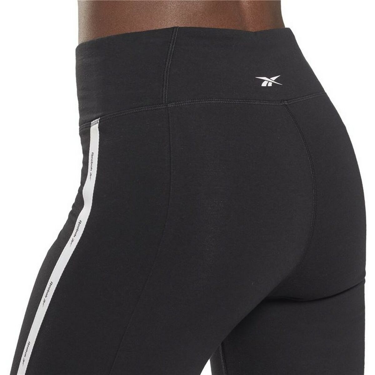 Sport-leggings, Dam Reebok  Pping Cotton W  Svart - 3