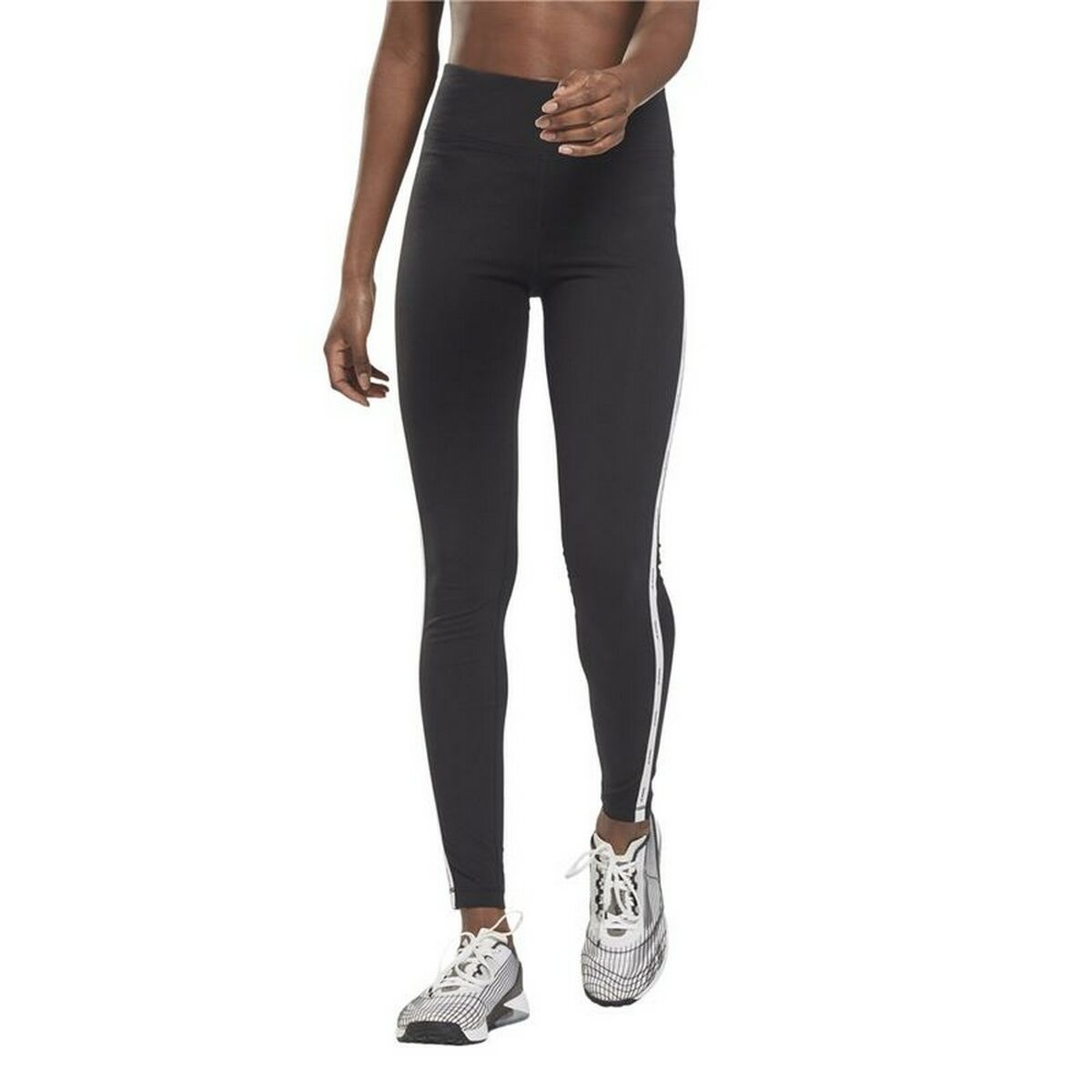 Sport-leggings, Dam Reebok  Pping Cotton W  Svart - 2