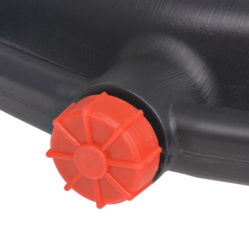 vidaXL Bärbar spilloljetråg 10 liter - 5