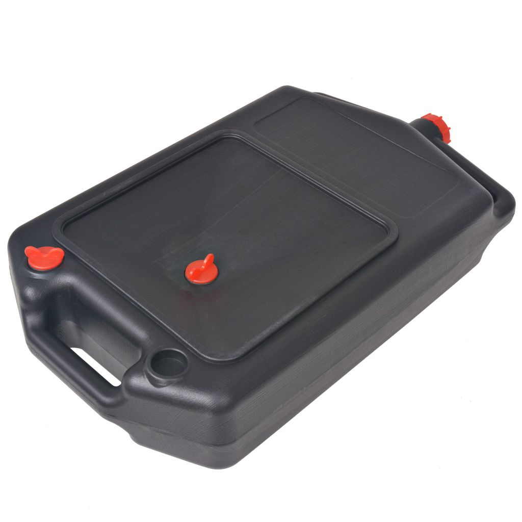 vidaXL Bärbar spilloljetråg 10 liter - 3