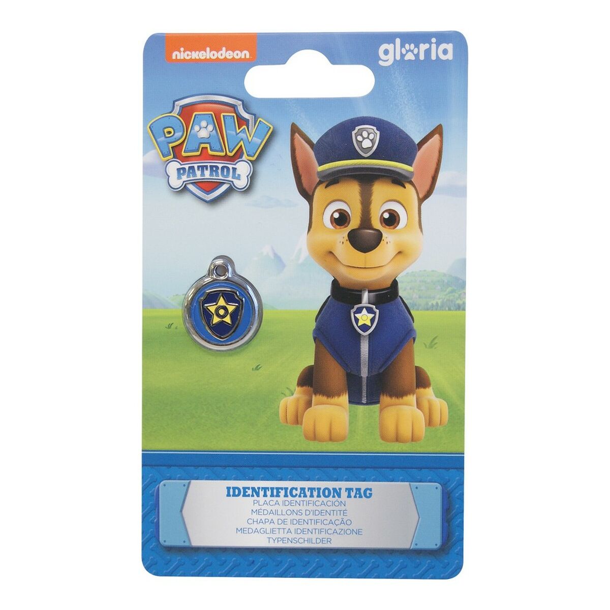 Identifikationsbricka för halsband The Paw Patrol Chase Storlek S - 3
