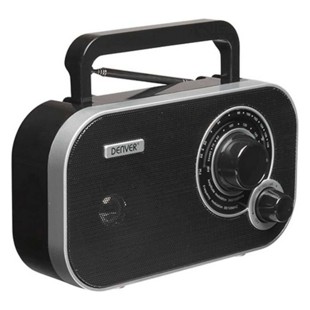 Radiotransistor Denver Electronics TR-51 Black AM/FM-tuner Svart - 6