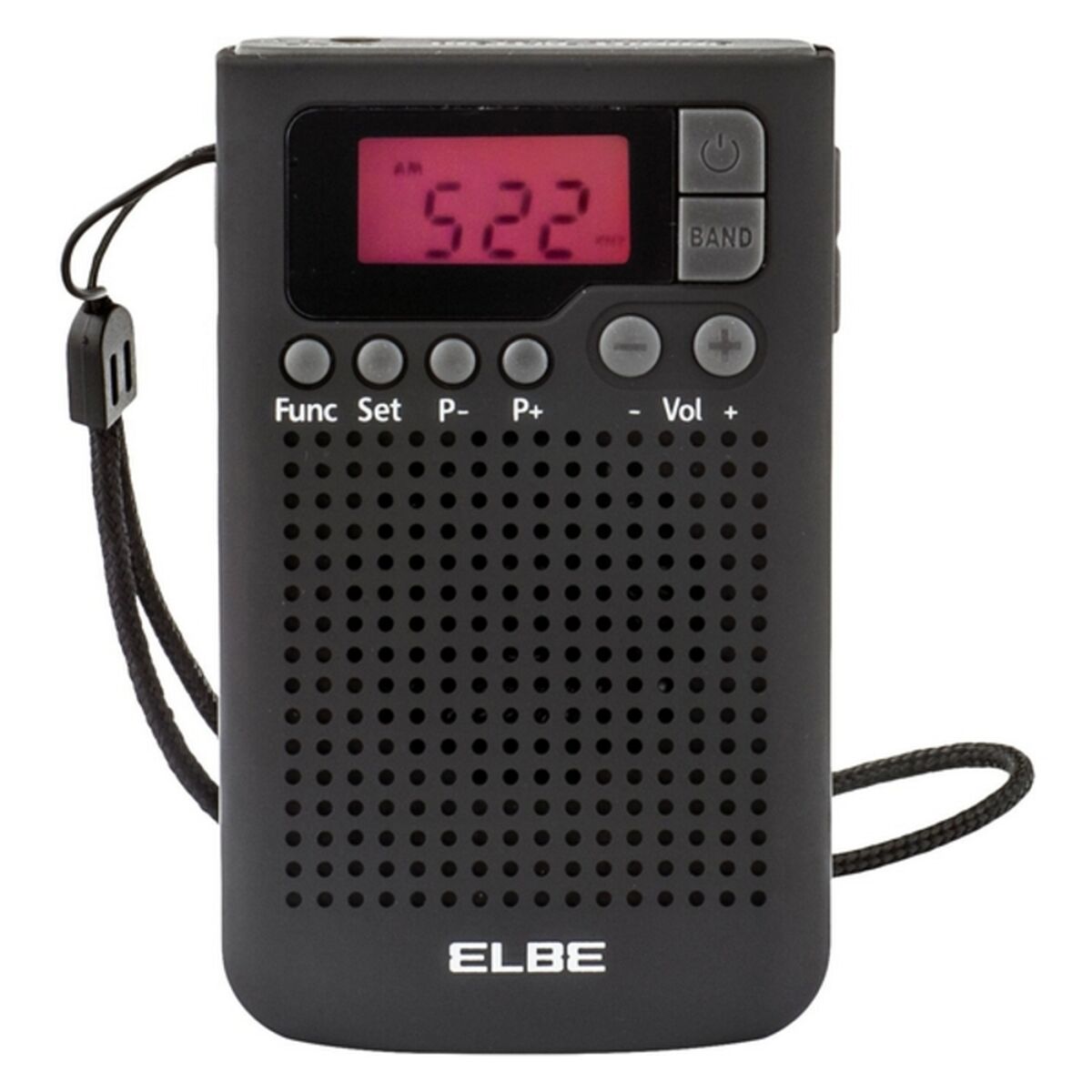 Radiotransistor ELBE RF-93 AM/FM Svart - 4