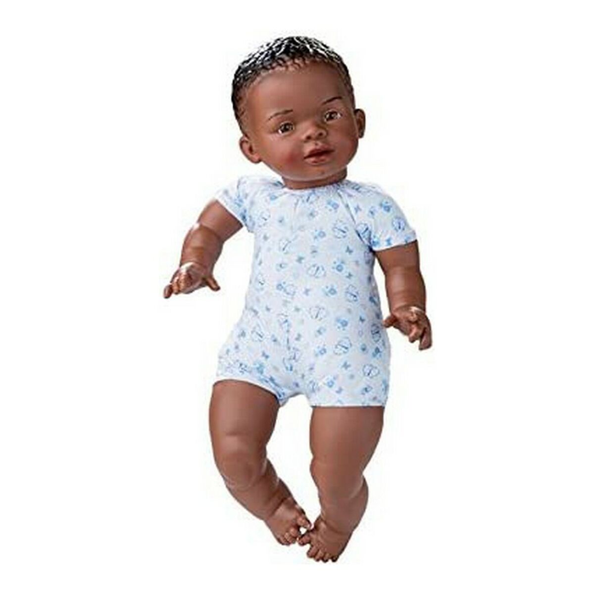 Bebisdocka Berjuan Newborn Afrikanska 45 cm (45 cm) - 3