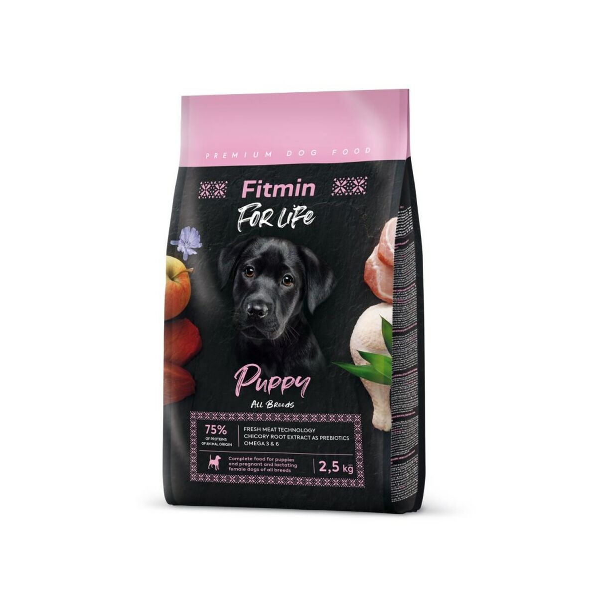 Foder Fitmin For Life Life Puppy Fåglar 2,5 kg
