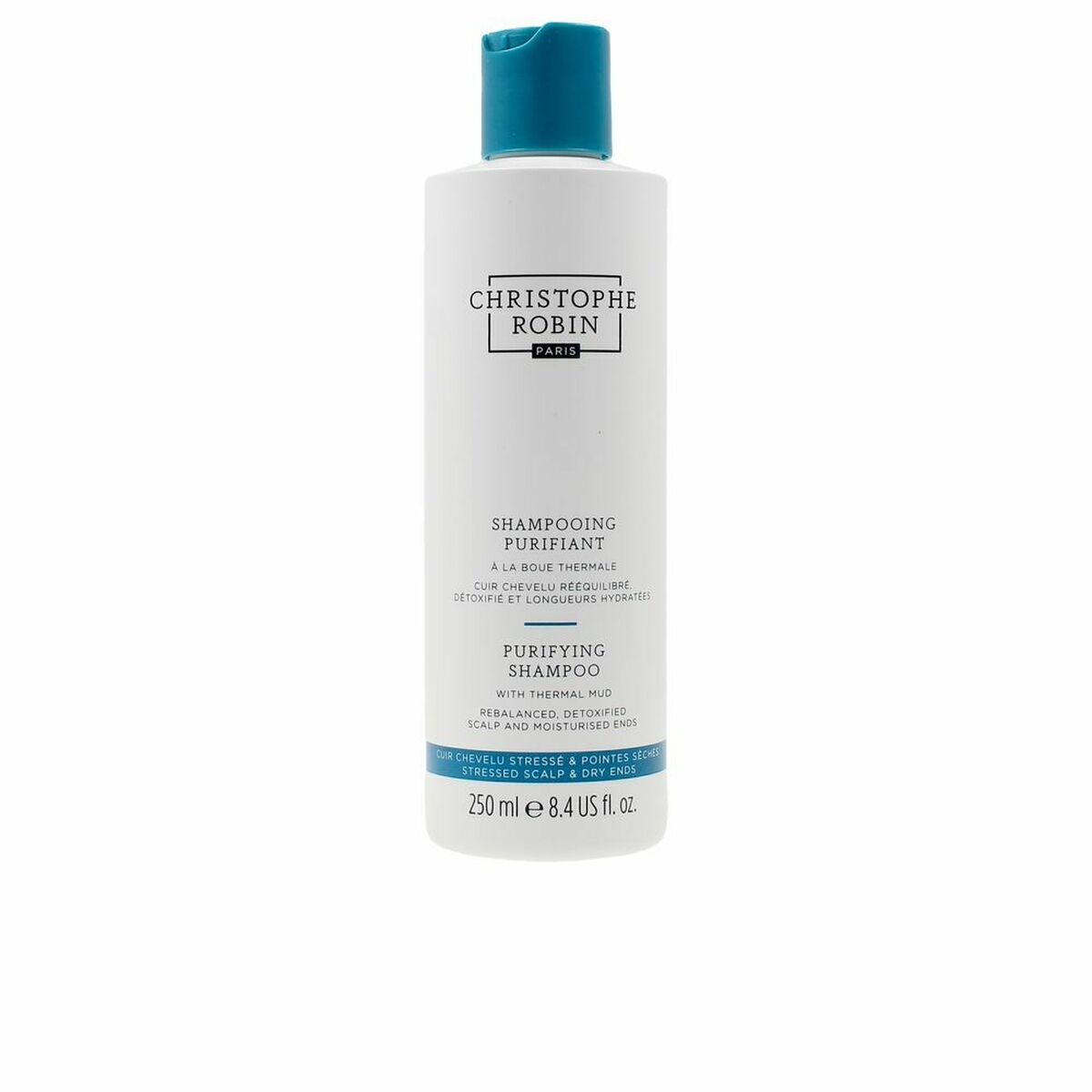 Rengöring schampo Christophe Robin Purifying 250 ml
