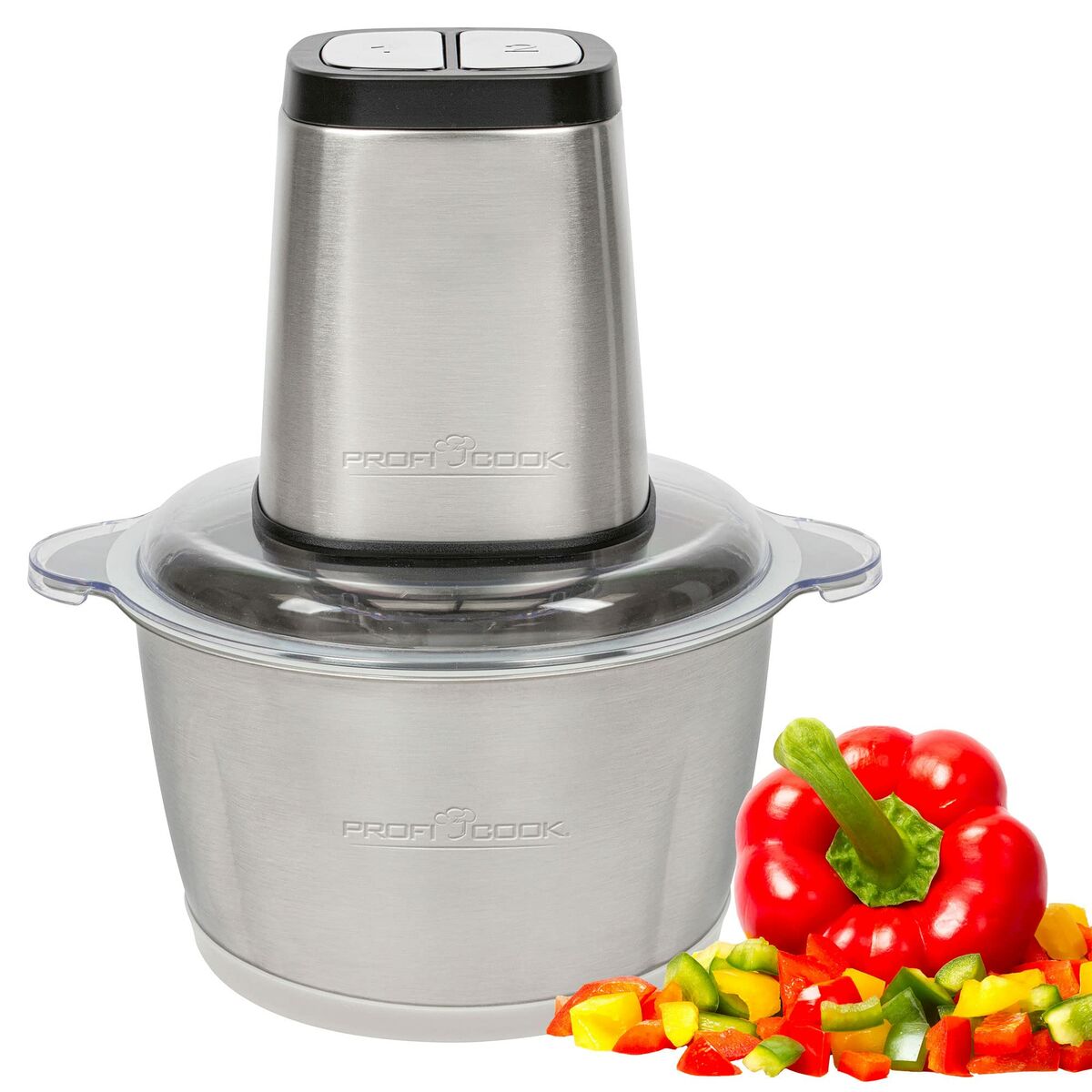 Glasmixer Proficook PC-MZ 1227 Silvrig 500 W