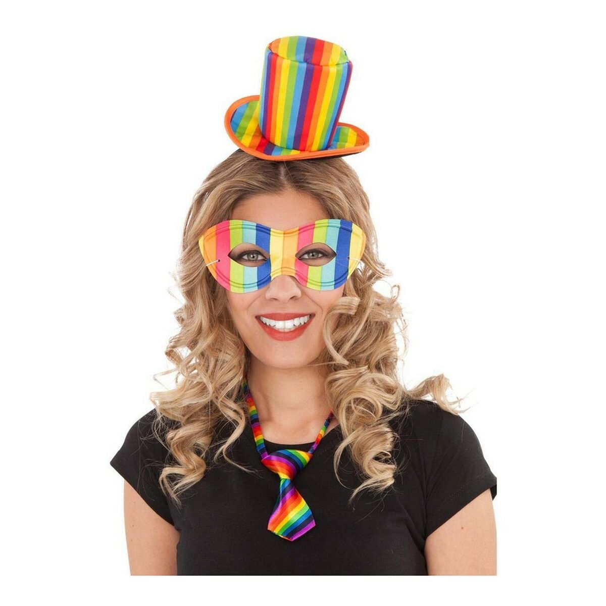 Diadem My Other Me Pride Multicolour Hatt Regnbåge - 5