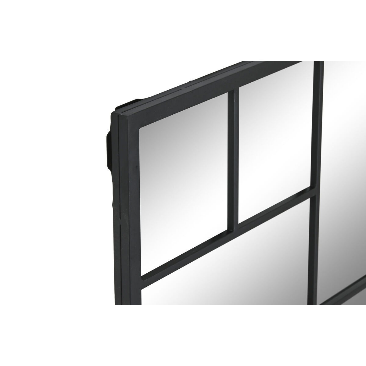 Väggspegel Home ESPRIT Svart 90 x 2 x 90 cm - 2