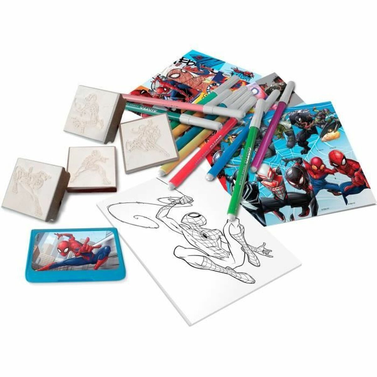 Frimärken Multiprint Spiderman - 2