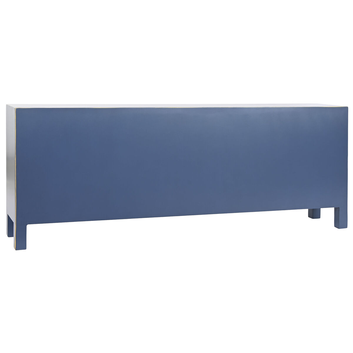 TV-möbler DKD Home Decor Blå Gyllene Gran Trä MDF 130 x 24 x 51 cm - 4