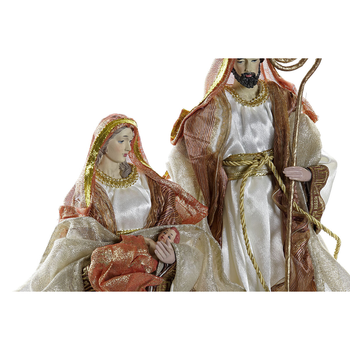 Julkrans DKD Home Decor Nacimiento Poliester 49X5X49 Plast (Renoverade B) - 3