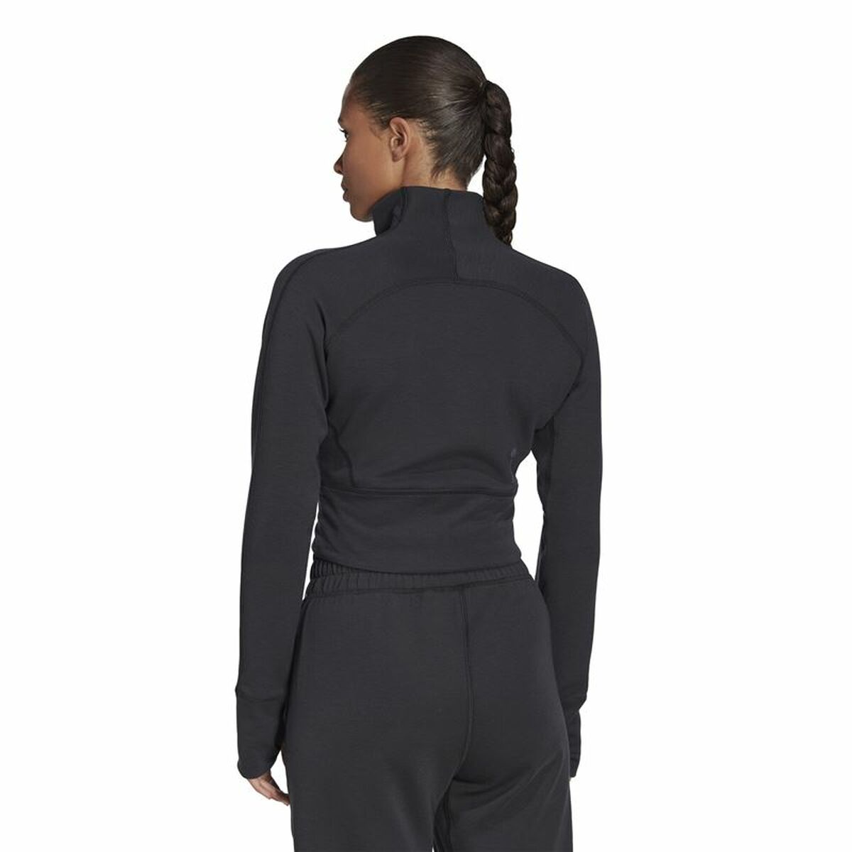 Sportjacka, Dam Adidas Aeroready Studio Svart - 7