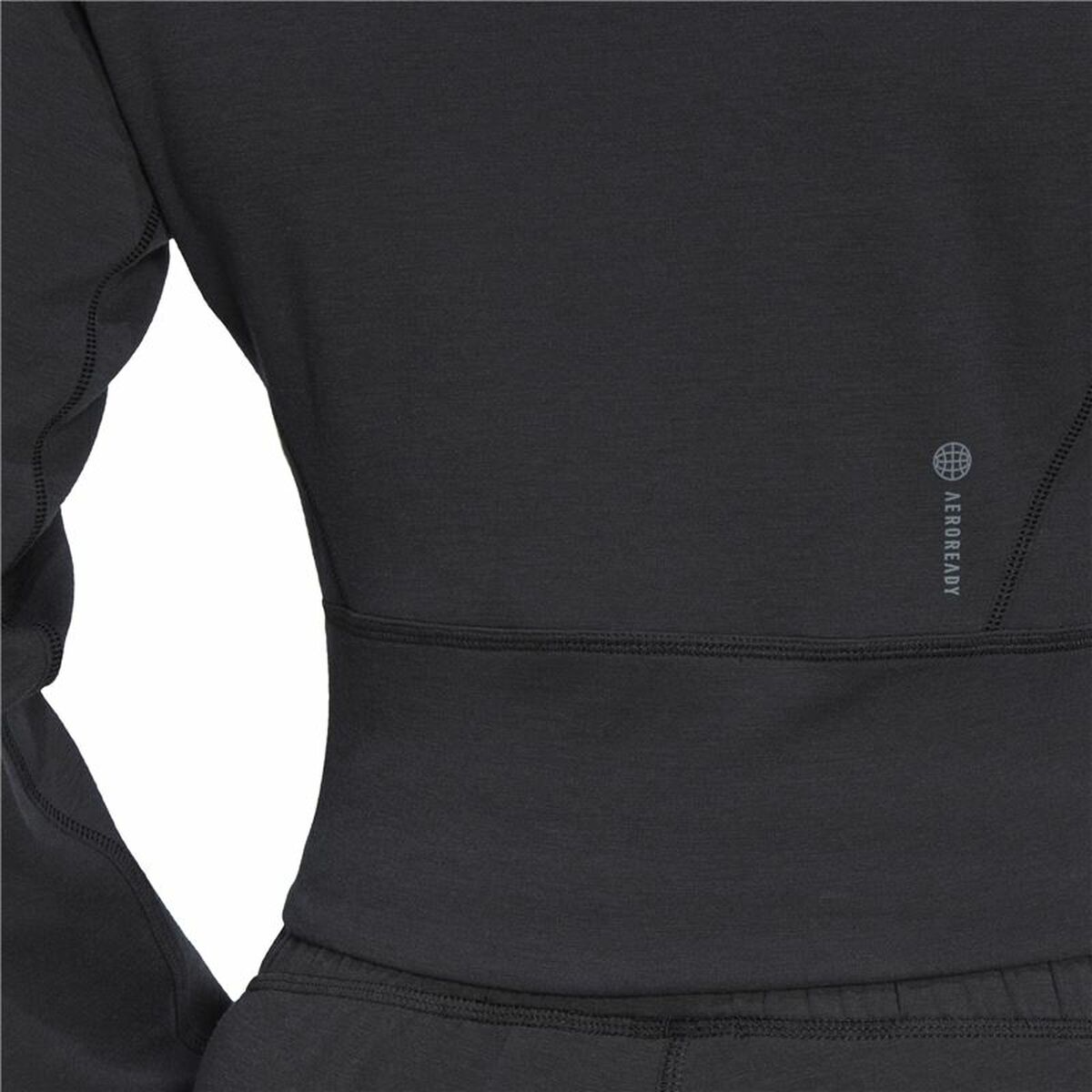 Sportjacka, Dam Adidas Aeroready Studio Svart - 3