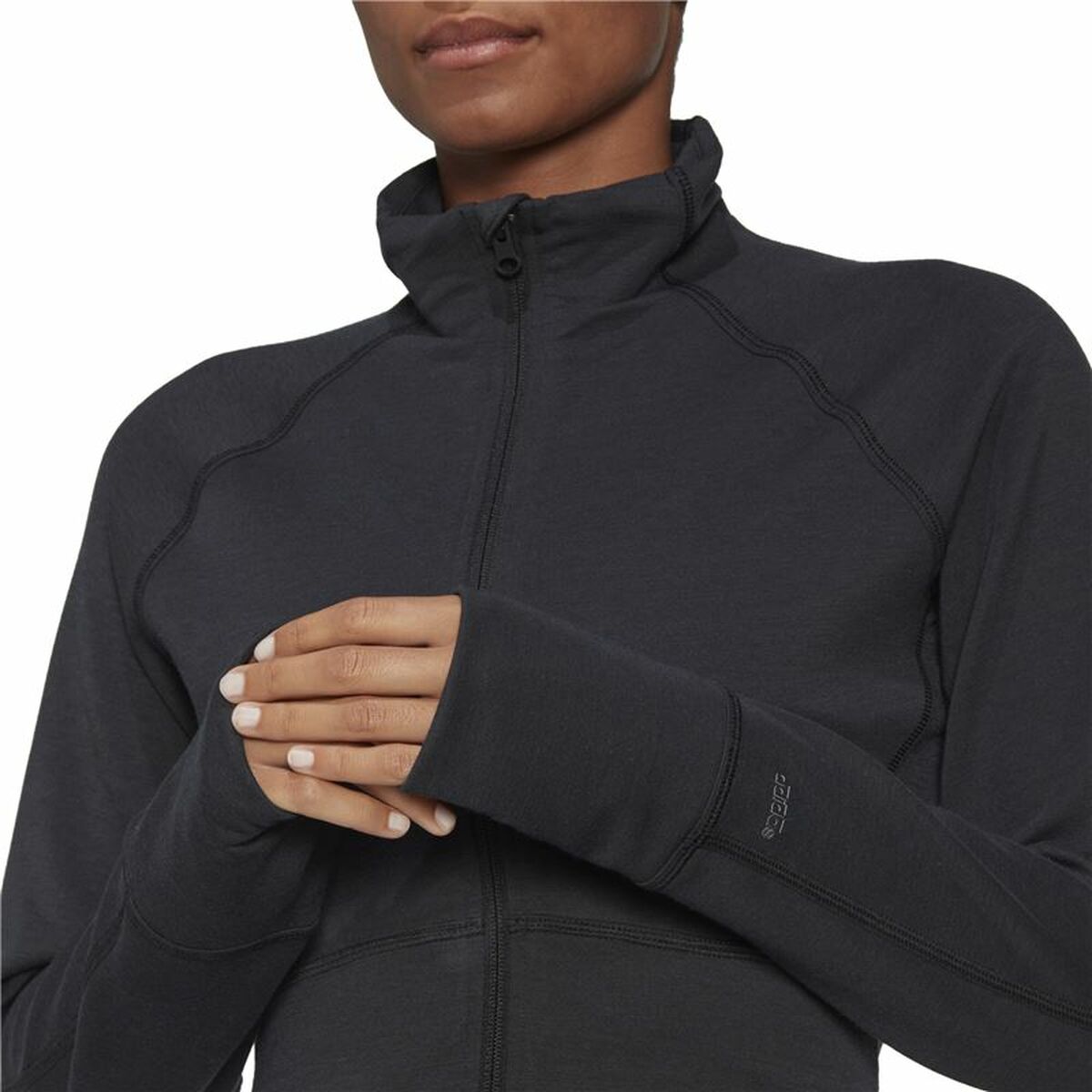 Sportjacka, Dam Adidas Aeroready Studio Svart - 4