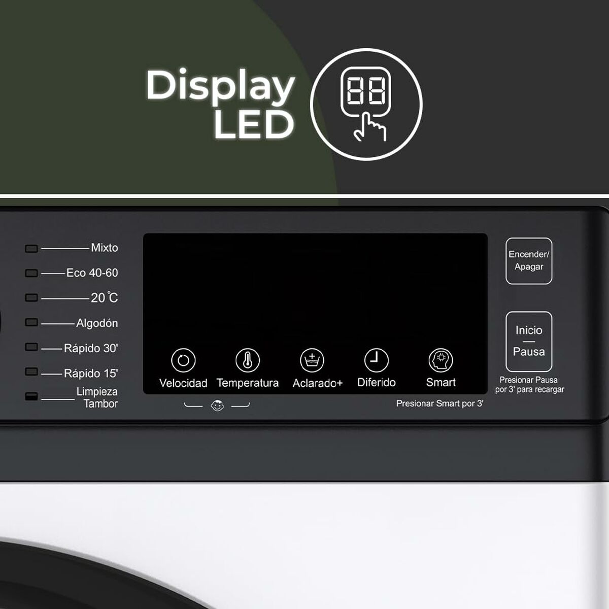 Tvättmaskin Aspes AL10400AIDV - 2