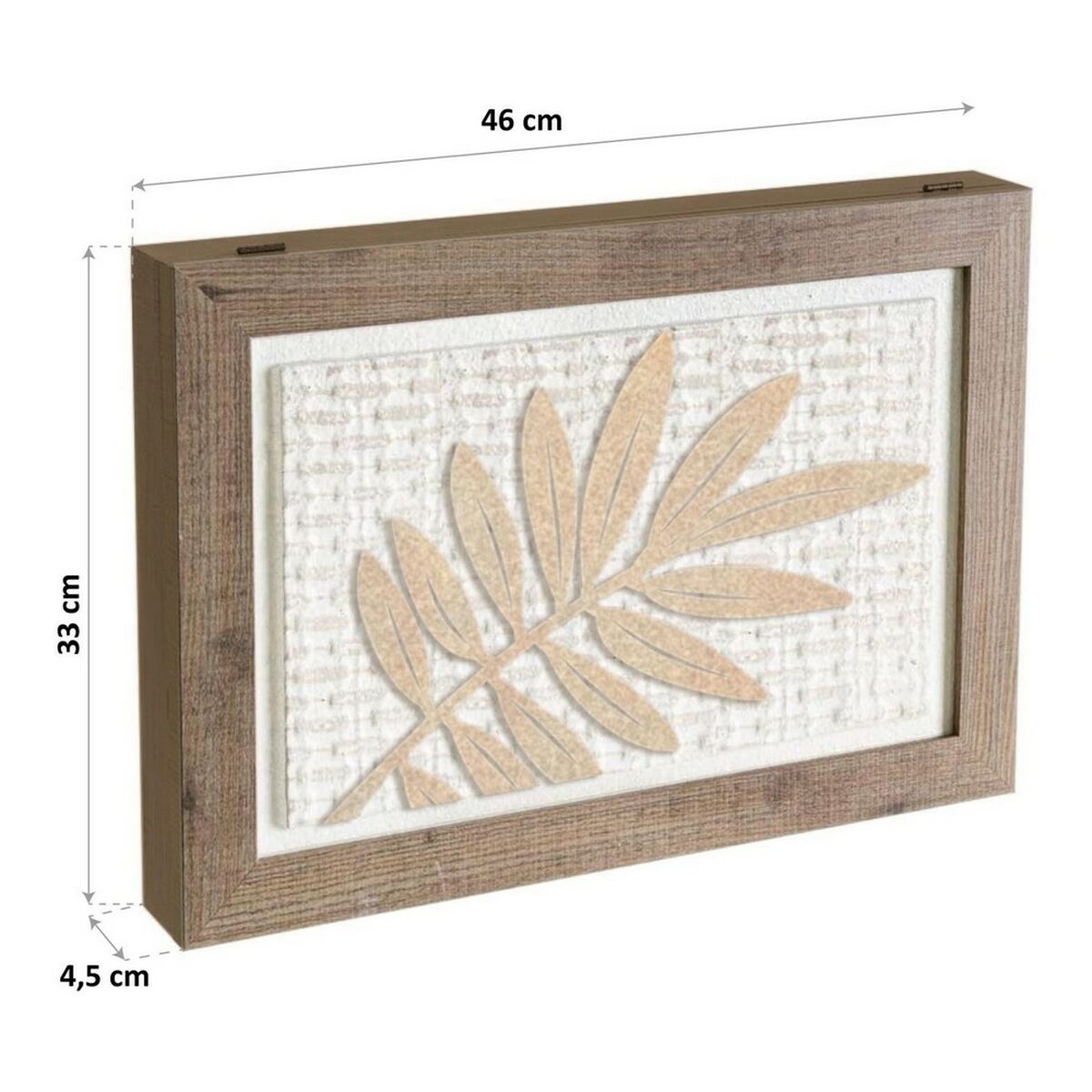 Dekorationslåda Versa Trä MDF (4,5 x 33 x 46 cm) - 2