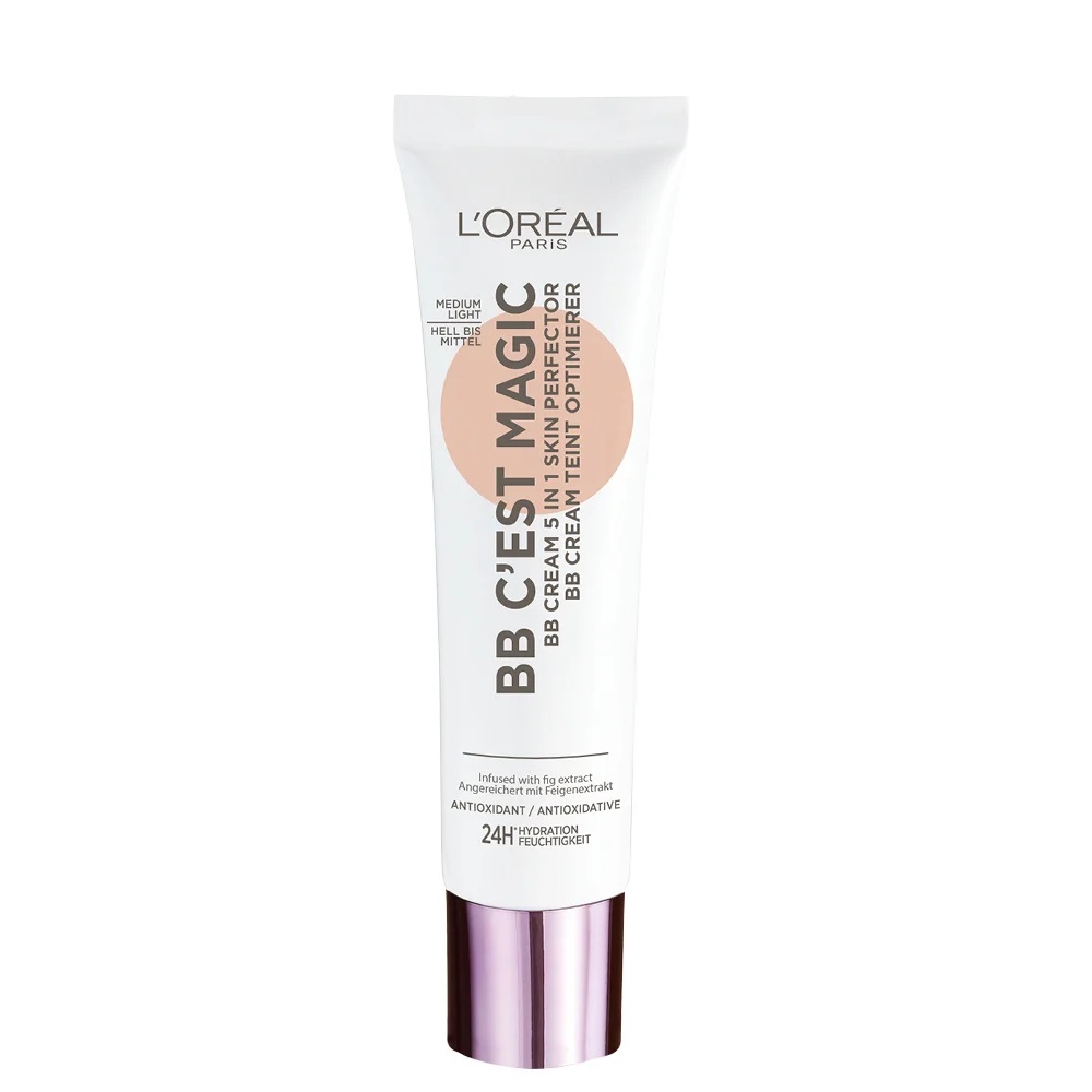 Hydrerande kräm med färg L'Oreal Make Up Magic Bb Light Klar Spf 10 30 ml - 2