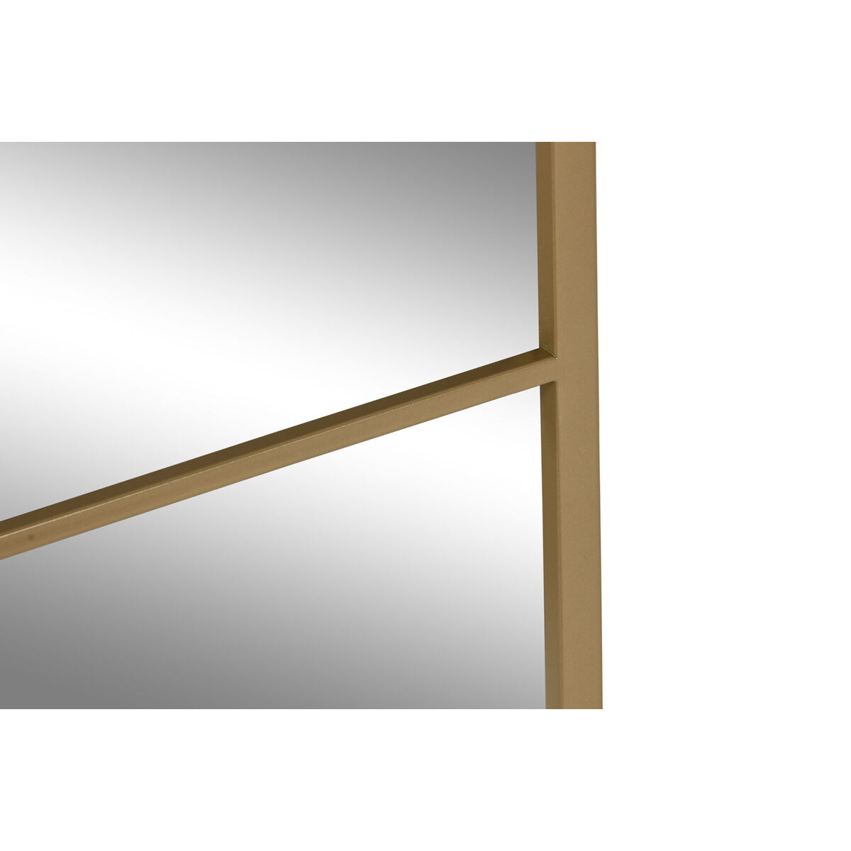 Väggspegel Home ESPRIT Gyllene 90 x 2 x 90 cm - 3