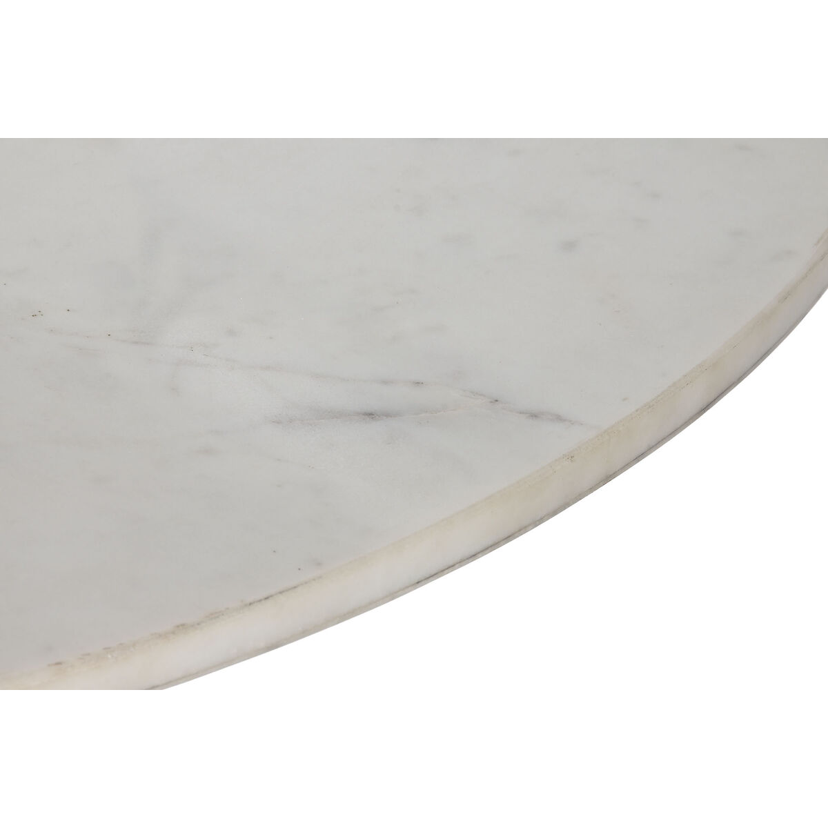 Matsalsbord Home ESPRIT Vit Naturell Marmor Akaciaträ 115 x 115 x 76 cm - 3