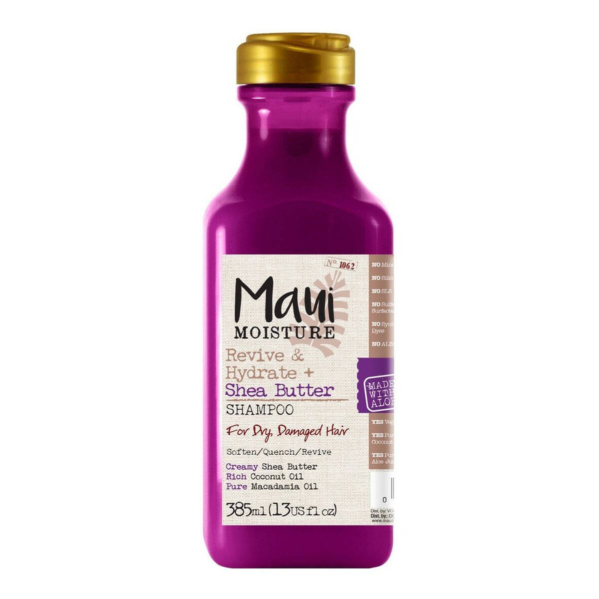 Stärkande schampo Maui Shea Butter 385 ml Sheasmör