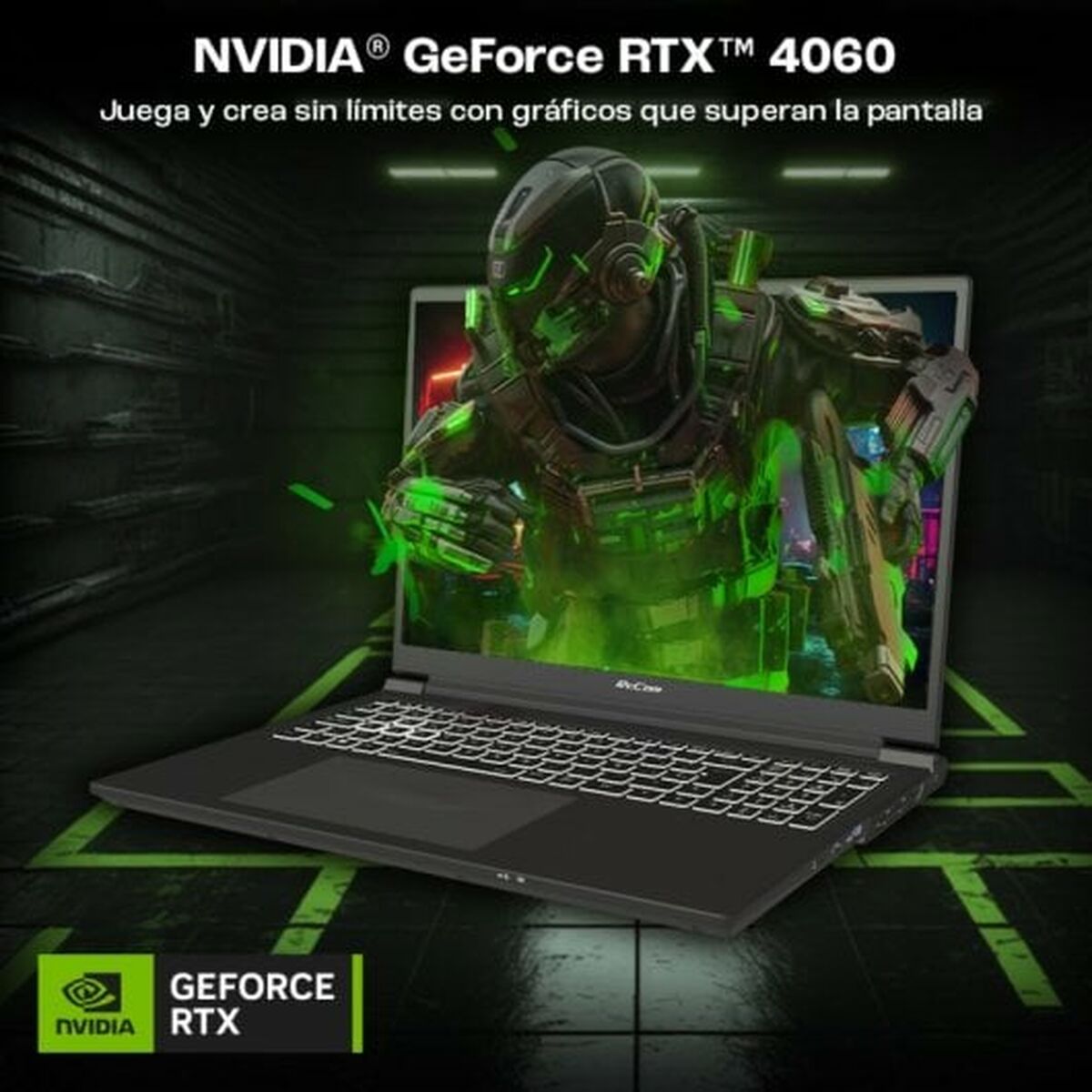 Bärbar dator PcCom Revolt 4060 16" 32 GB RAM 2 TB SSD Nvidia Geforce RTX 4060 - 6