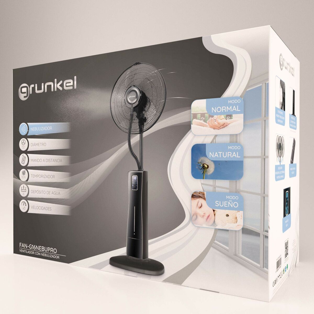 Nebulisator piedestal fläkt Grunkel FAN-G16 NEBUPRO (Renoverade B) - 6