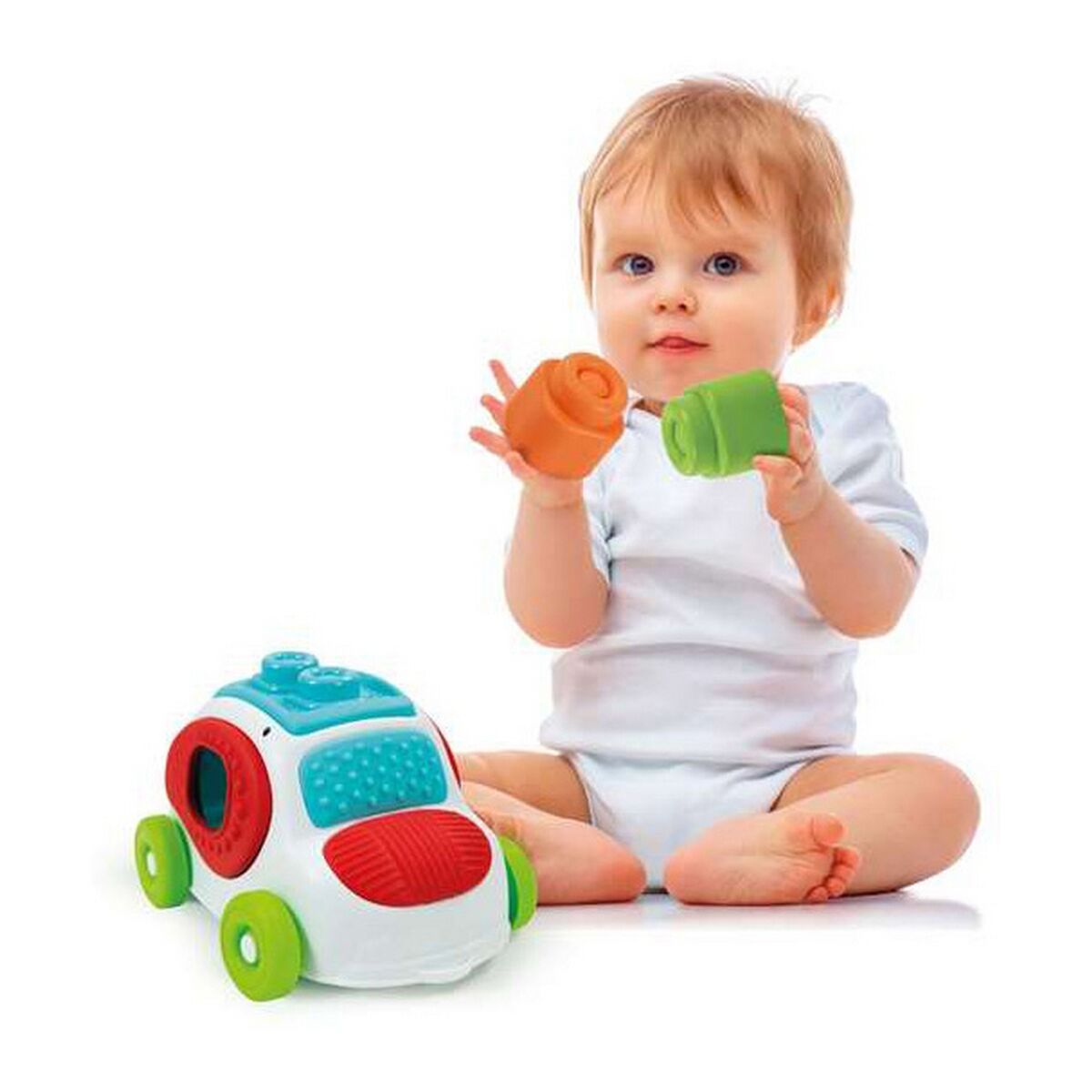 Liten leksaksbil Clementoni 8 Delar 28 x 19,5 x 18 cm - 8