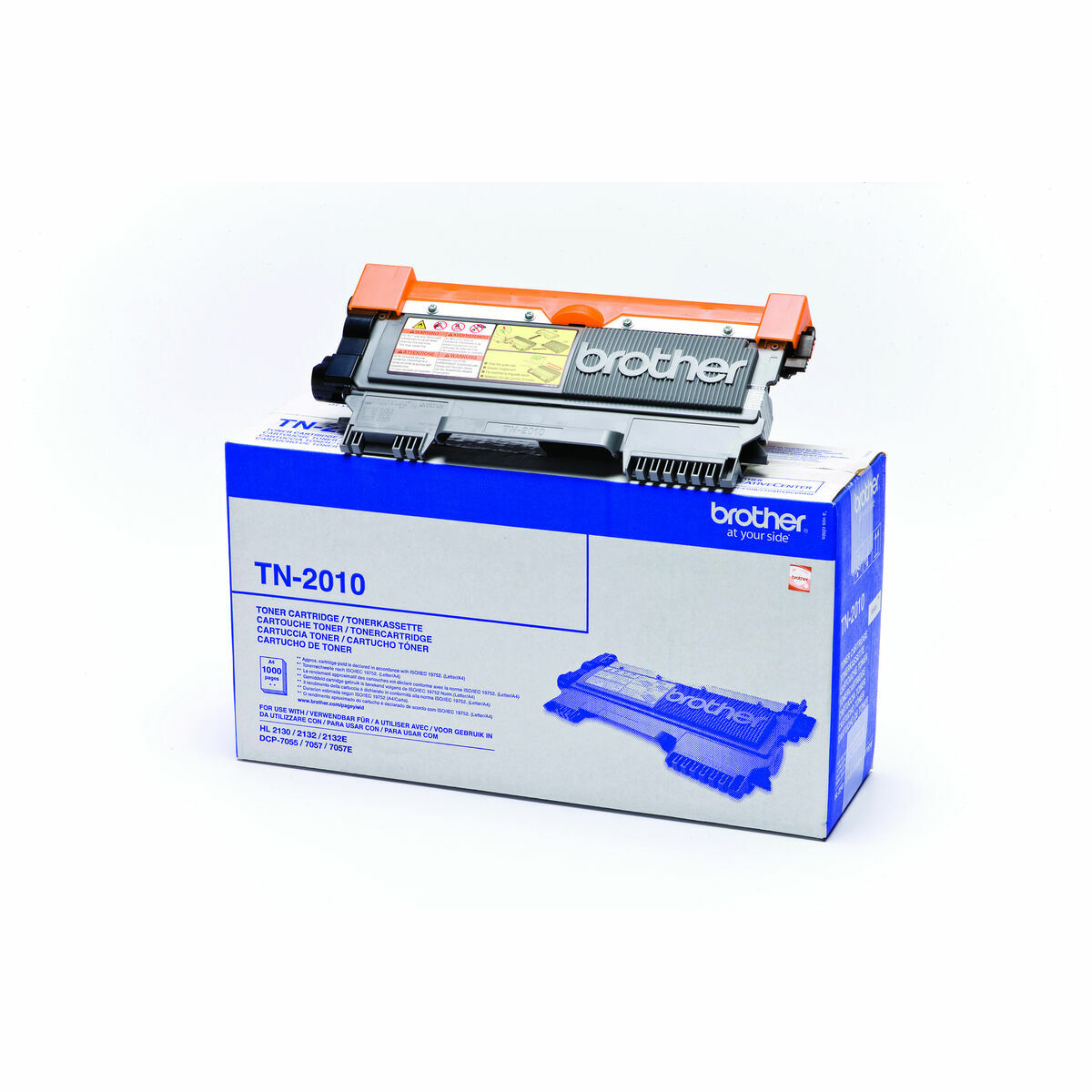 Original Toner Brother TN-2010 Svart - 2