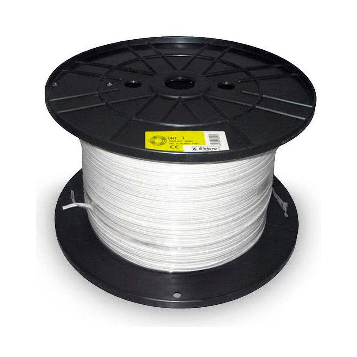 Kabel Sediles 2 x 1,5 mm Vit 400 m Ø 400 x 200 mm - 2